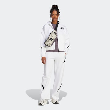 ADIDAS SPORTSWEAR Широкий Спортивные штаны 'Z.N.E.' в Белый