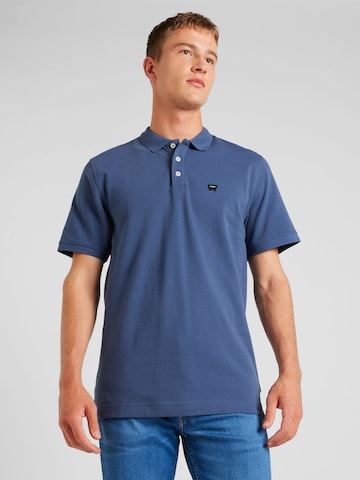 WRANGLER Bluser & t-shirts 'SS POLO TEE' i blå: forside