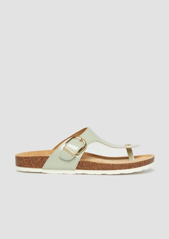Sandales s.Oliver en vert
