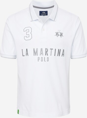 La Martina Poloshirt in Weiß: predná strana