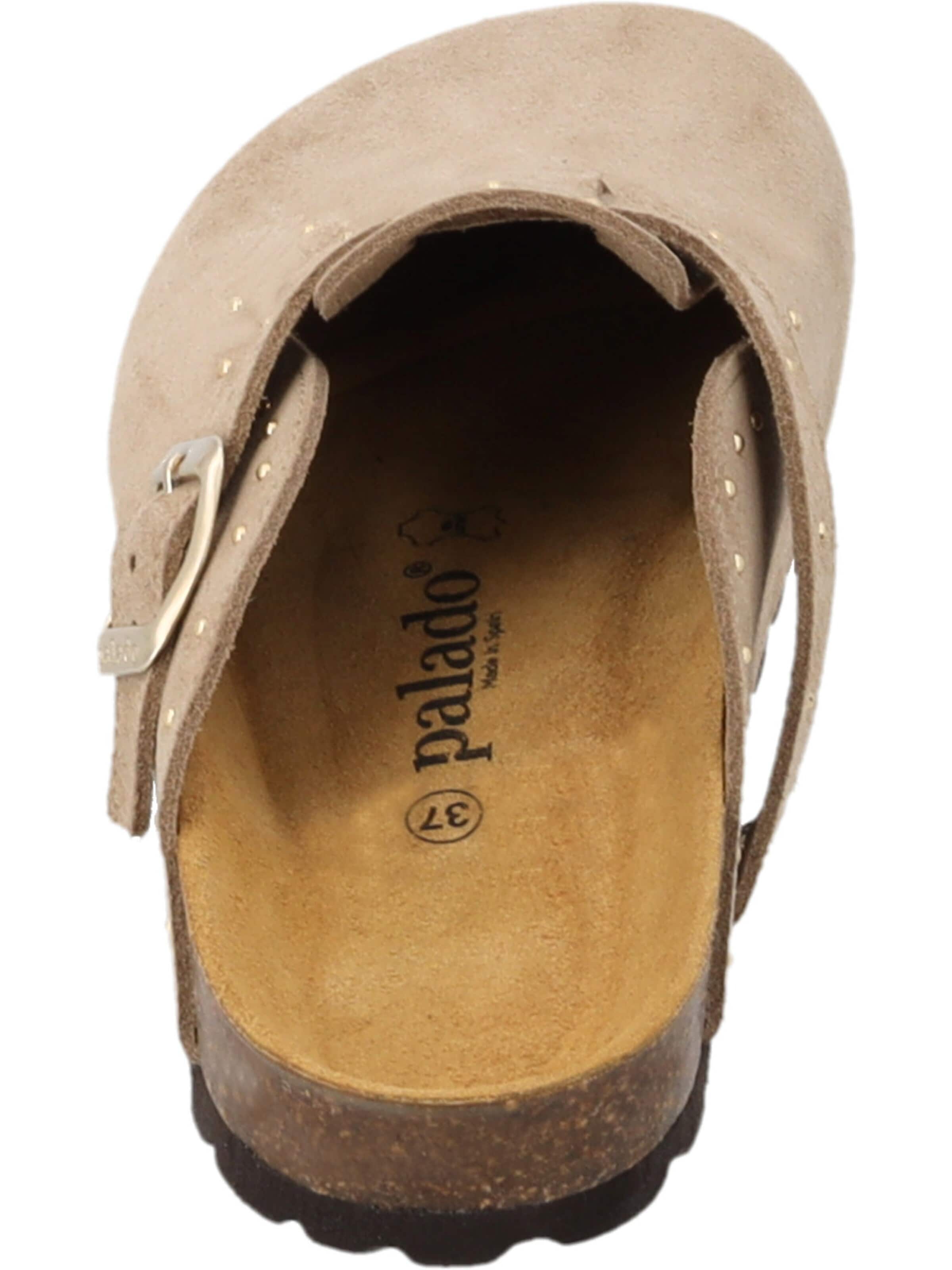 Palado Clogs 'Kiel Glint' in Beige