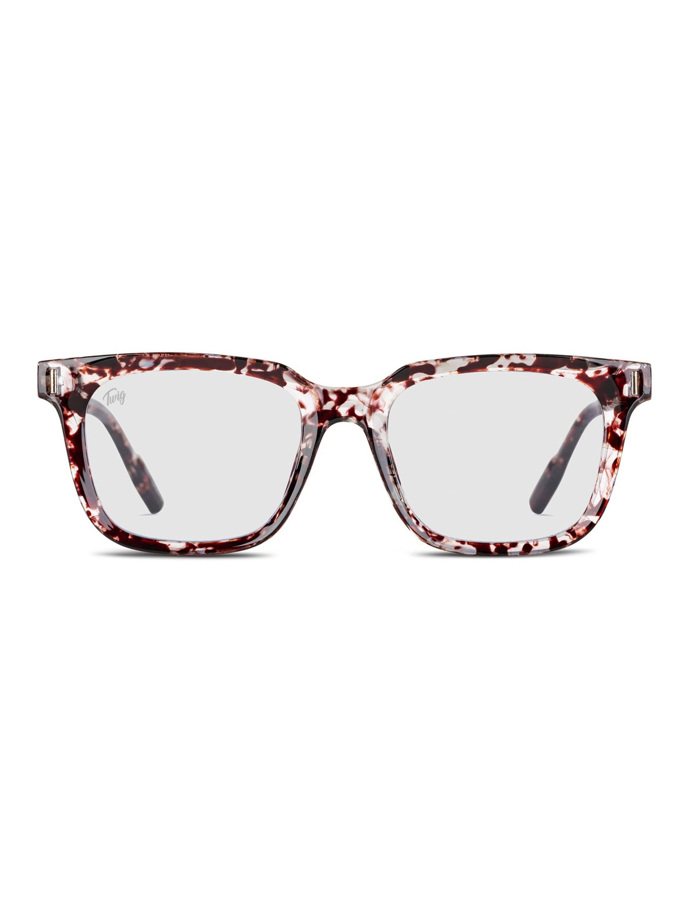 TWIG Concept Milano Glasses 'Fleming BlueLight' in Grey: front