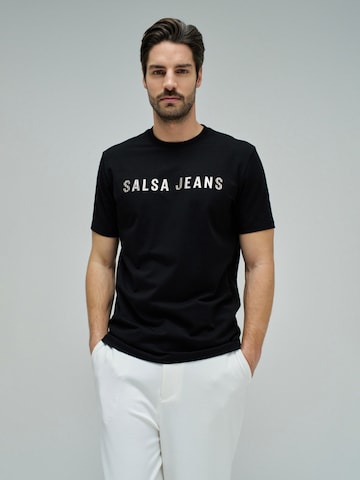 Salsa Jeans Shirt in Black: front