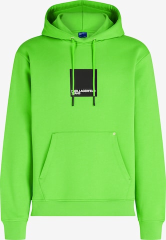 KARL LAGERFELD JEANS Sweatshirt in Groen: voorkant