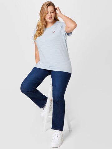 Levi's® Plus Skjorte 'The Perfect Tee' i blå