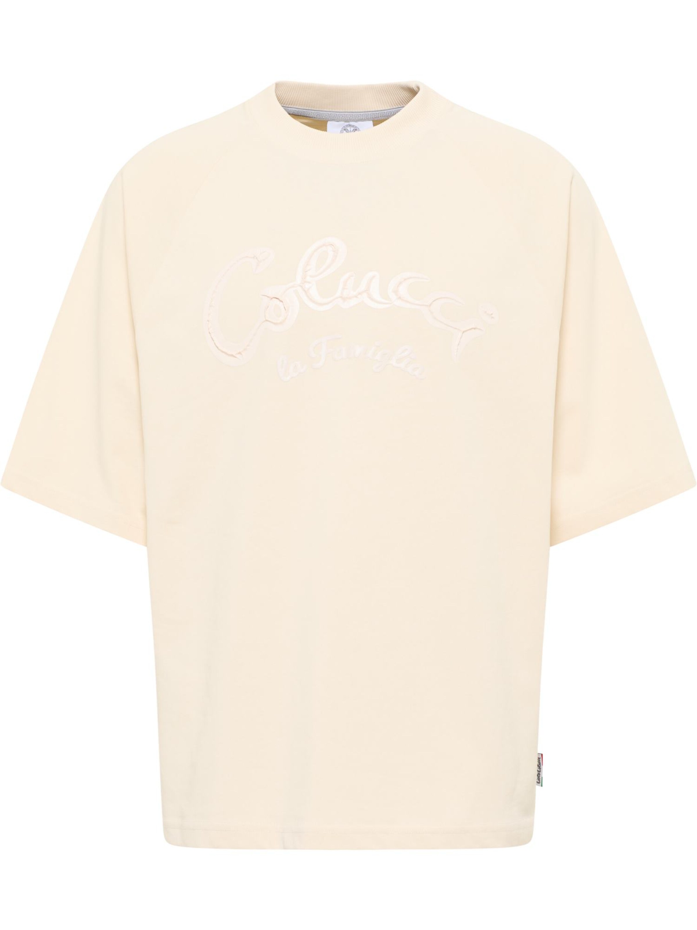 Carlo Colucci Shirt 'Donevski' in Beige: voorkant