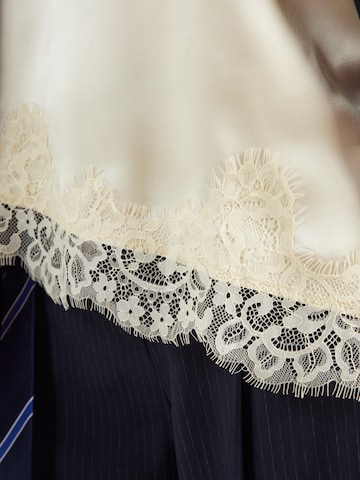 VERO MODA - Top 'VMSALLY' en beige