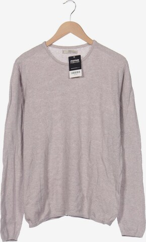 MANGO Sweater & Cardigan in XL in Grey: front