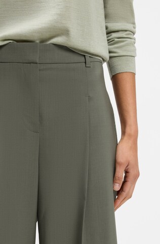 BOSS Loosefit Hose 'Tiana' in Grün