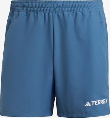ADIDAS TERREX - Pantalón deportivo 'Multi' en azul: frente