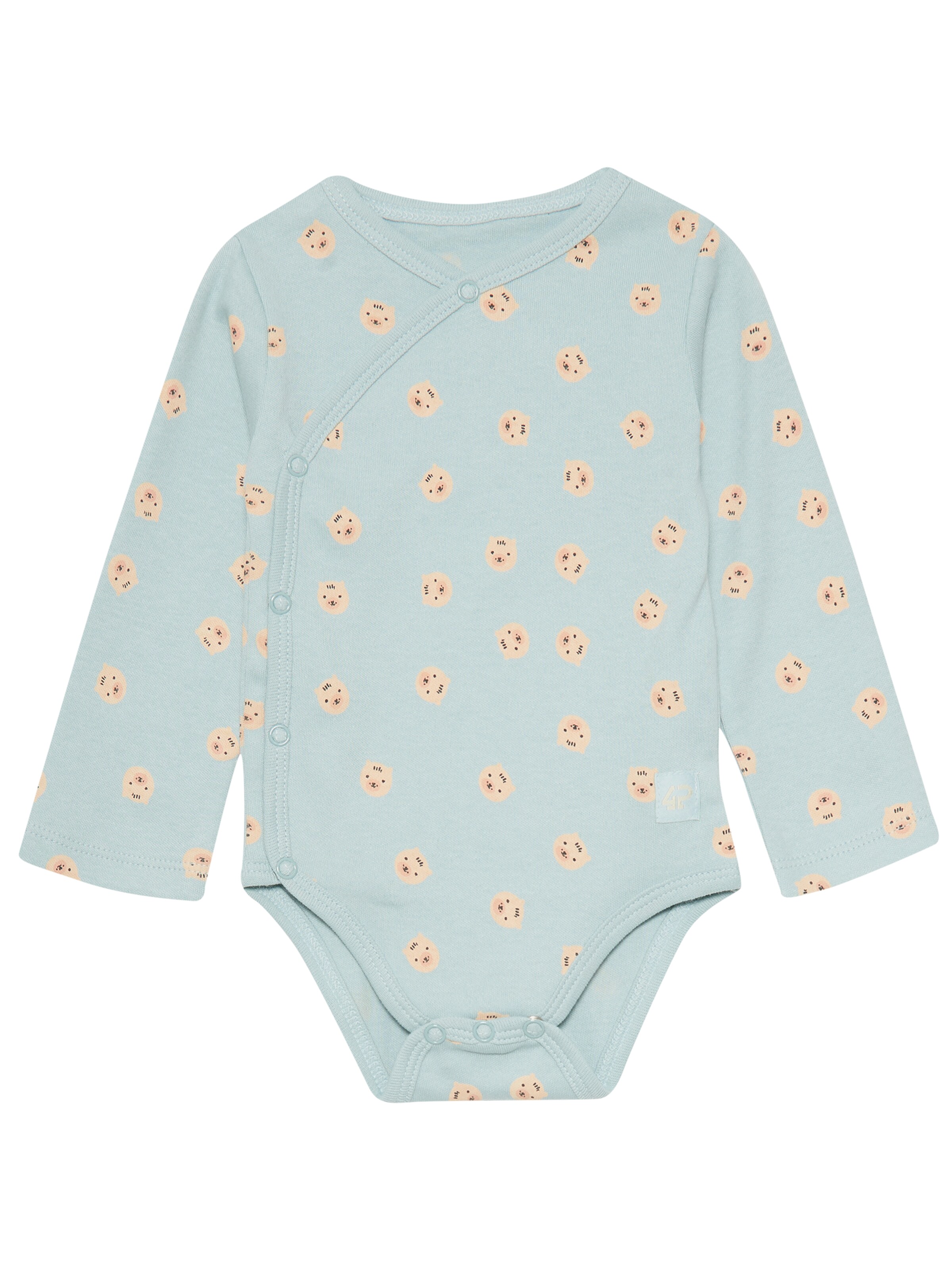 4PRESIDENT Romper/Bodysuit 'Zian' in Blue: front