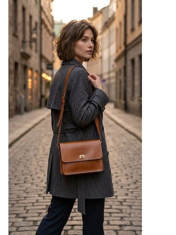 Sac à bandoulière 'Leather Crossbody Brown The Santa Fe Collection' THE DUST COMPANY en marron