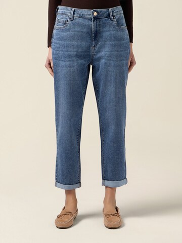 Loosefit Jean oltre en bleu : devant
