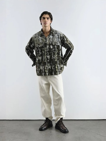 Giesto - Regular Fit Camisa em verde: frente