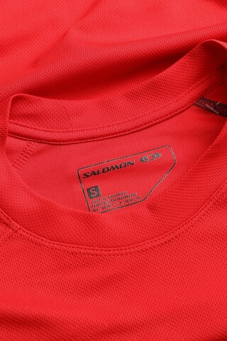 SALOMON Sport-Shirt S in Rot