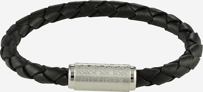 TOMMY HILFIGER Armband in schwarz / silber, Produktansicht