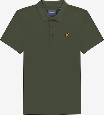 Tricou de la Lyle & Scott pe verde: față