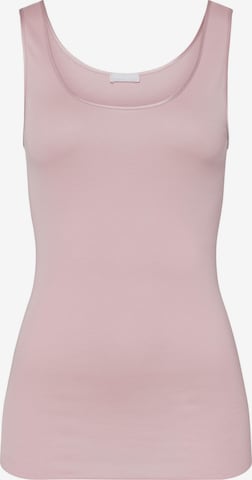 Hanro Top ' Cotton Seamless ' in Pink: front