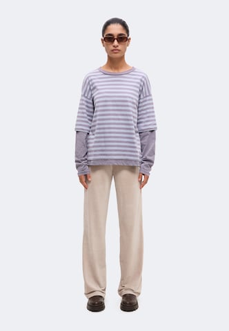 ZABAIONE - Pierna ancha Pantalón 'In44a' en beige