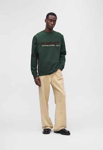 TIMBERLAND Mikina 'ESTABLISHED 1973' – zelená