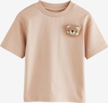 Next Футболка в Бежевый: спереди