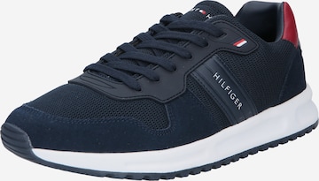 Sneaker low 'MASSIMO' de la TOMMY HILFIGER pe albastru: față