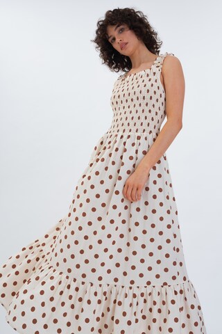 Aligne Dress 'Freesia' in White