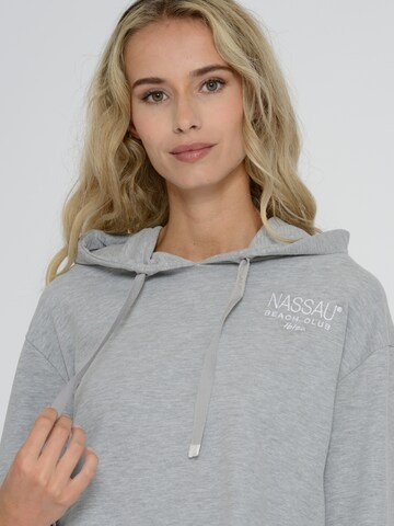 NASSAU Beach Club Sweatshirt 'NB231038 ' in Grau