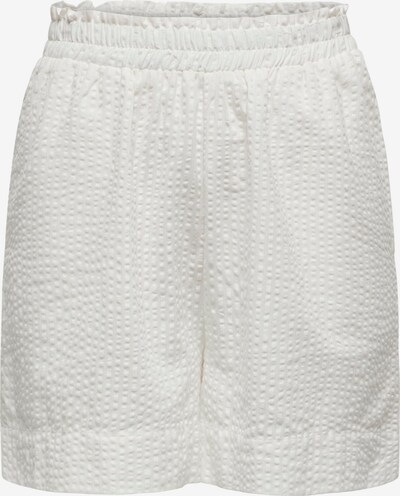 Pantaloni 'Alya' ONLY pe alb, Vizualizare produs