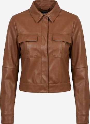 Veste mi-saison 'YES ZEE GIUBBINO YES ZEE GIUBBINO' Yes Zee en marron : devant