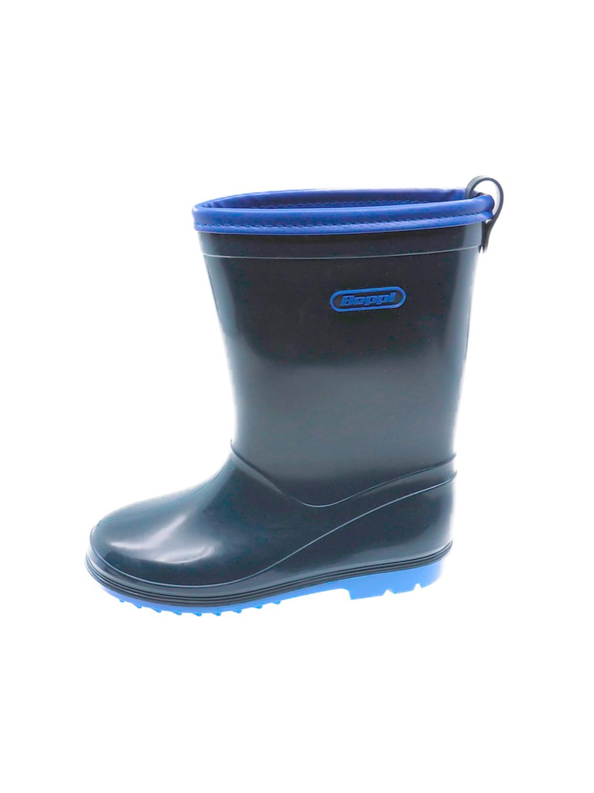 Bottes en caoutchouc Beppi en bleu : devant