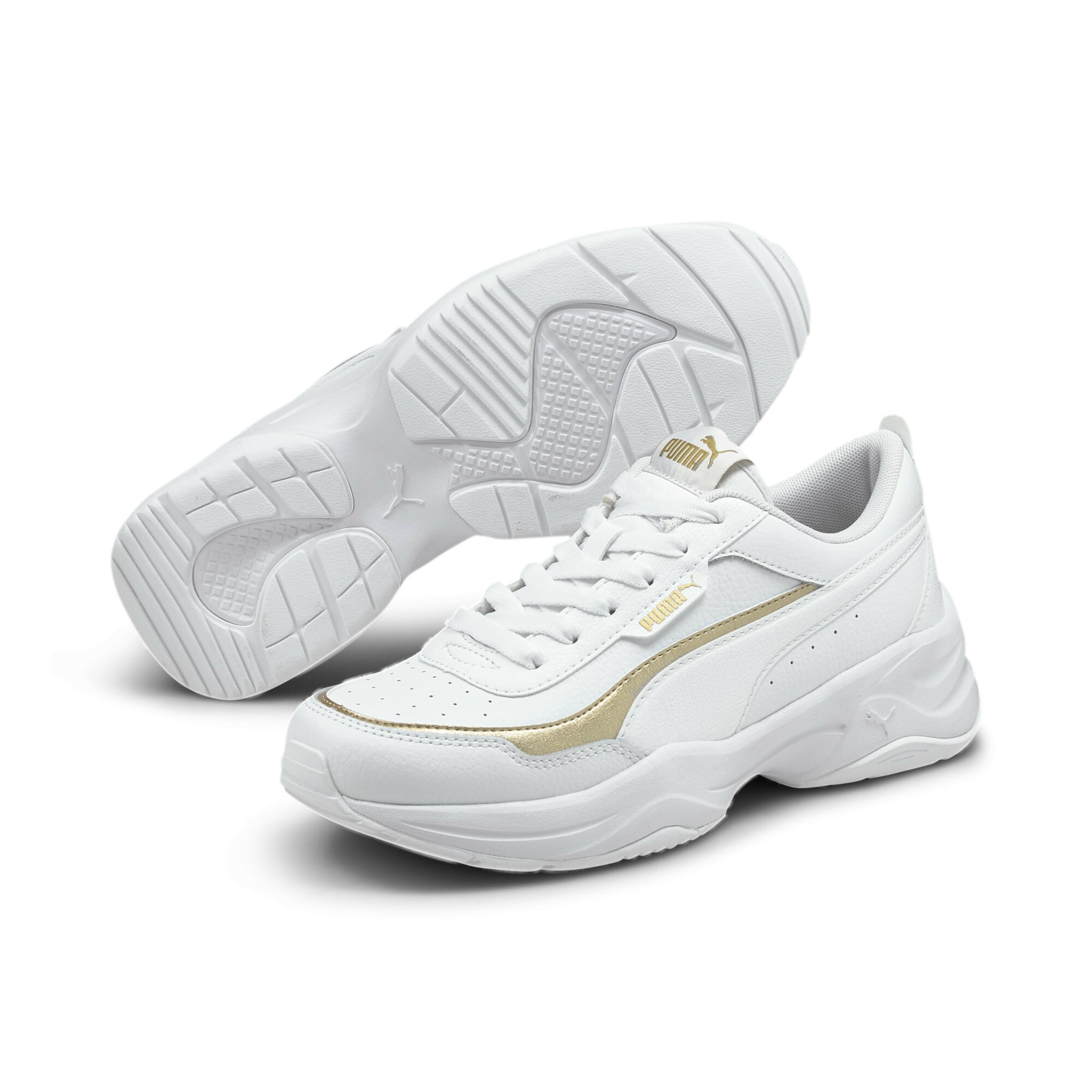 Frauen Sneaker PUMA Cilia Mode Lux Damen Sneaker in Weiß - SW48609 Frauen Sneaker PUMA Cilia Mode Lux Damen Sneaker in Weiß - SW48609