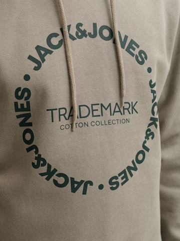 JACK & JONESSweater majica 'JJBENSON' - siva boja