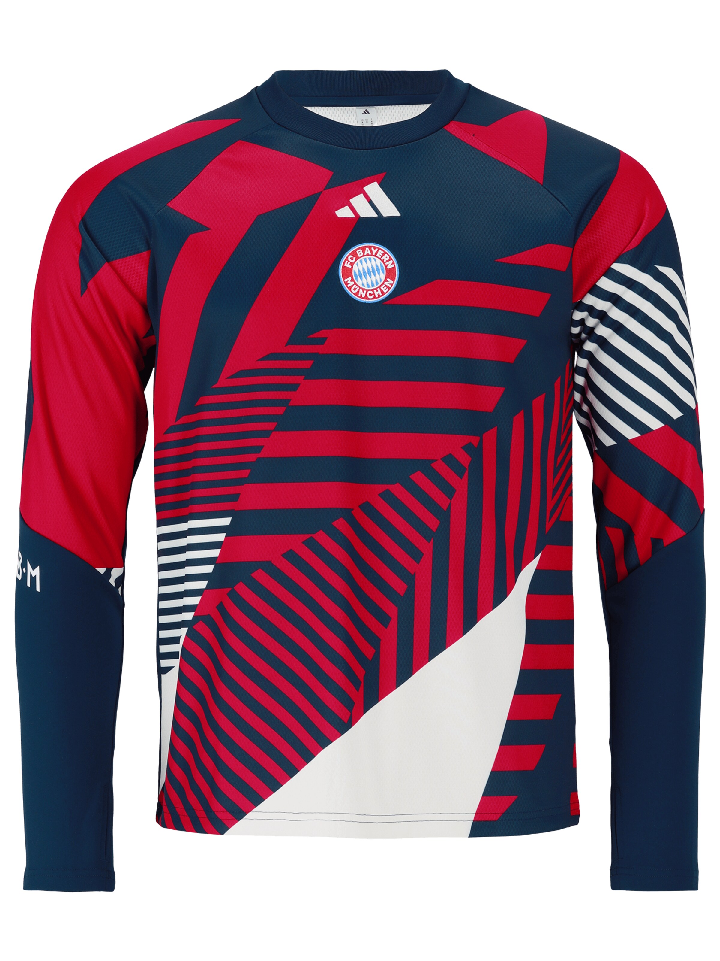 ADIDAS PERFORMANCE Shirt in Blue / Red, Item view