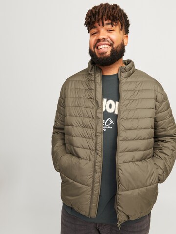 Giacca di mezza stagione 'JJEState' di Jack & Jones Plus in verde