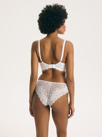 ESOTIQ - Panti 'Brasil Slip Rosalind, glatte Microfaser, mit Baumwollzwickel' en blanco