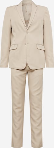 Only & Sons Slim fit Suit 'EVE' in Beige: front