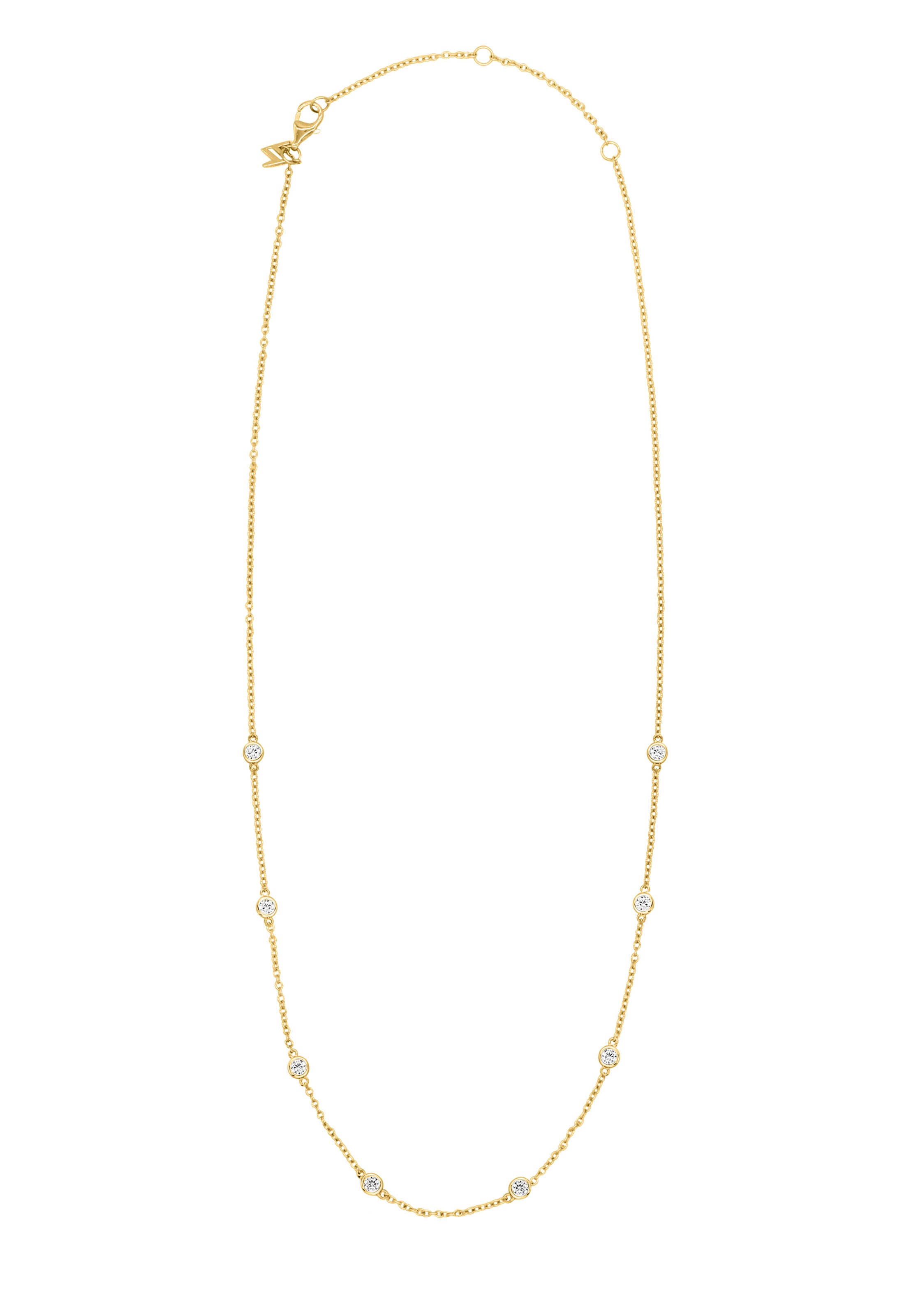 Nana Kay Necklace 'Tiny Gems' in Gold: front