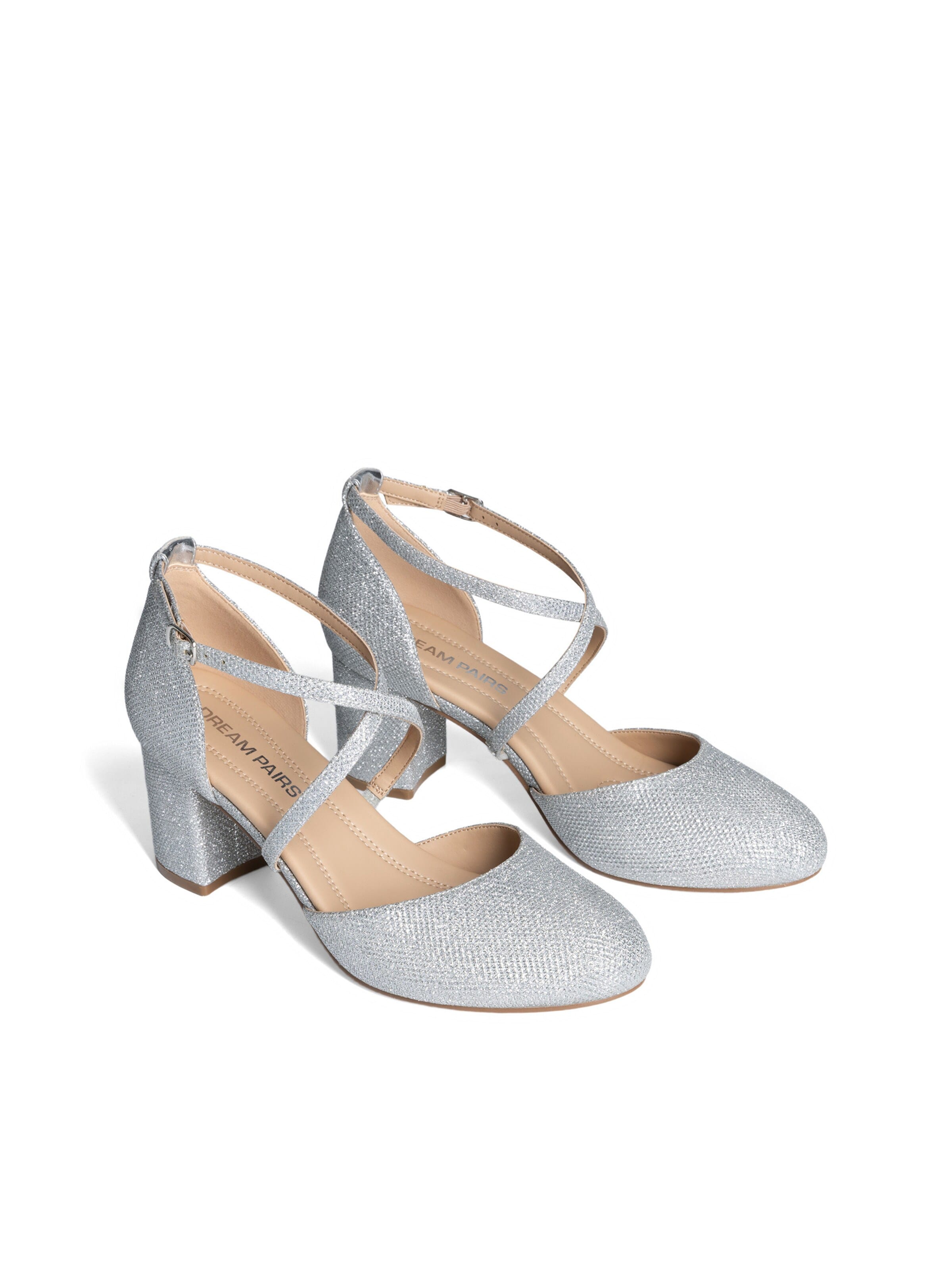 Escarpins Dream Pairs en argent