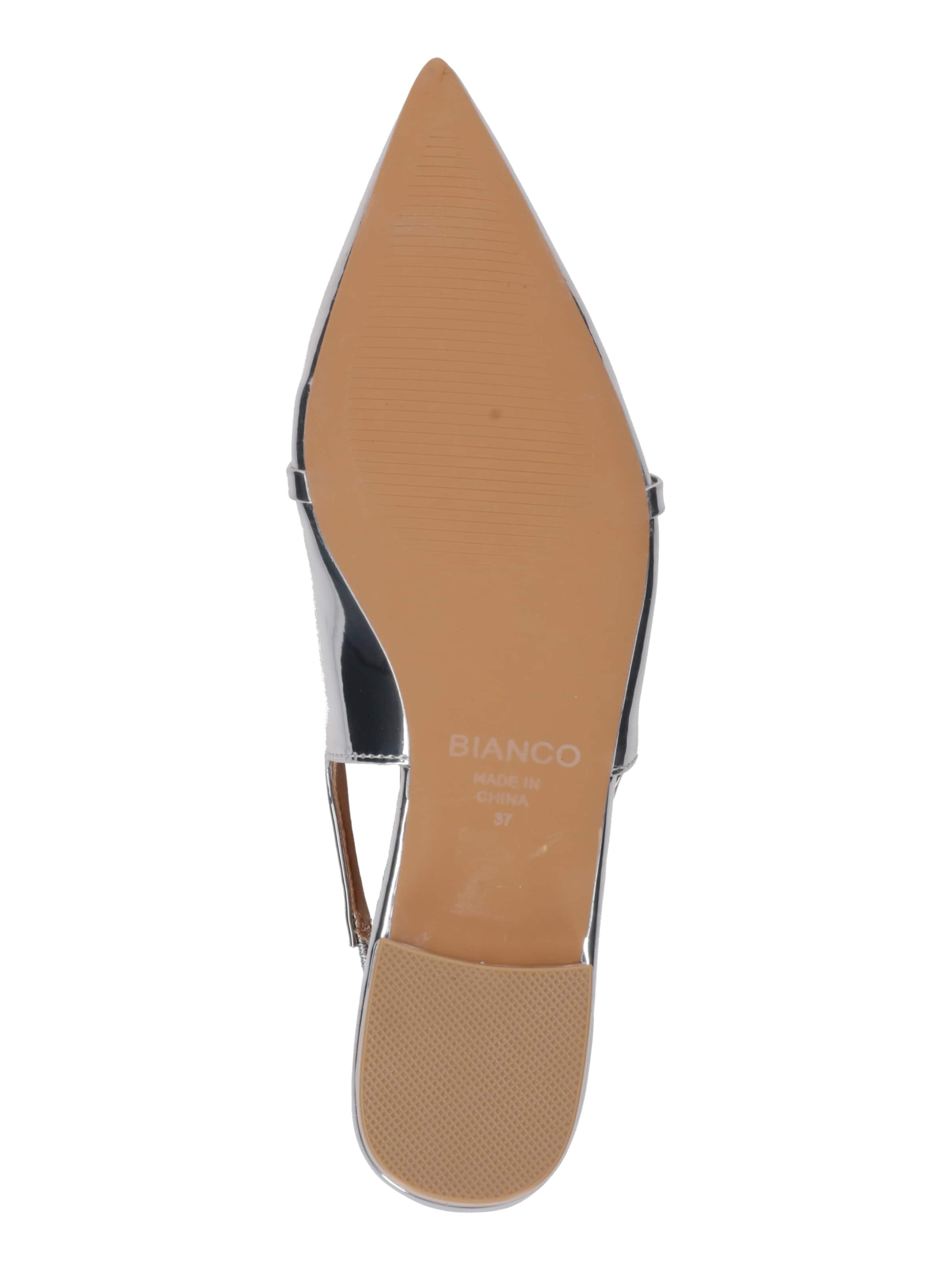 Bianco Slingback pumps 'Bari' in Silver