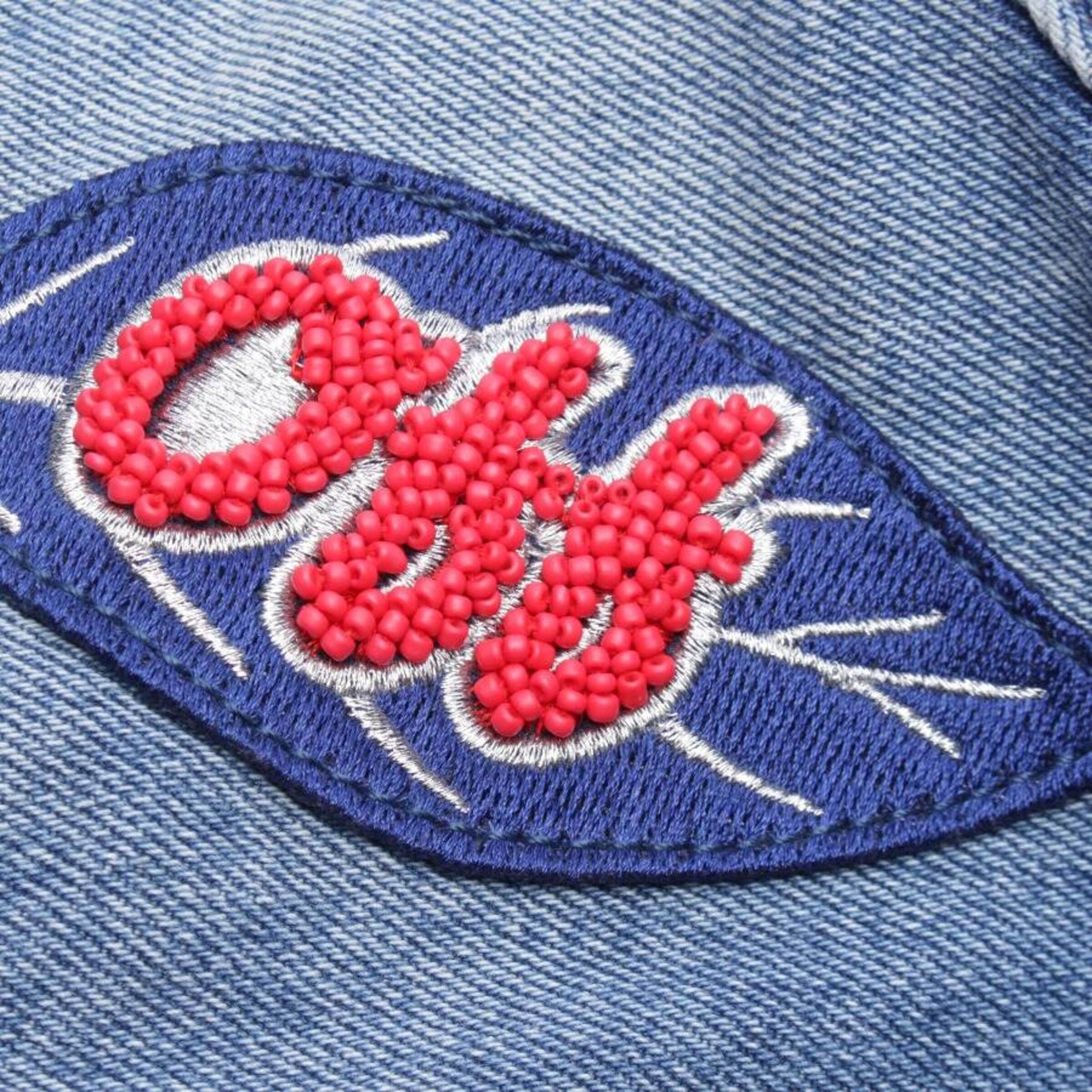 Off-White Sommerjacke XXS in Blau