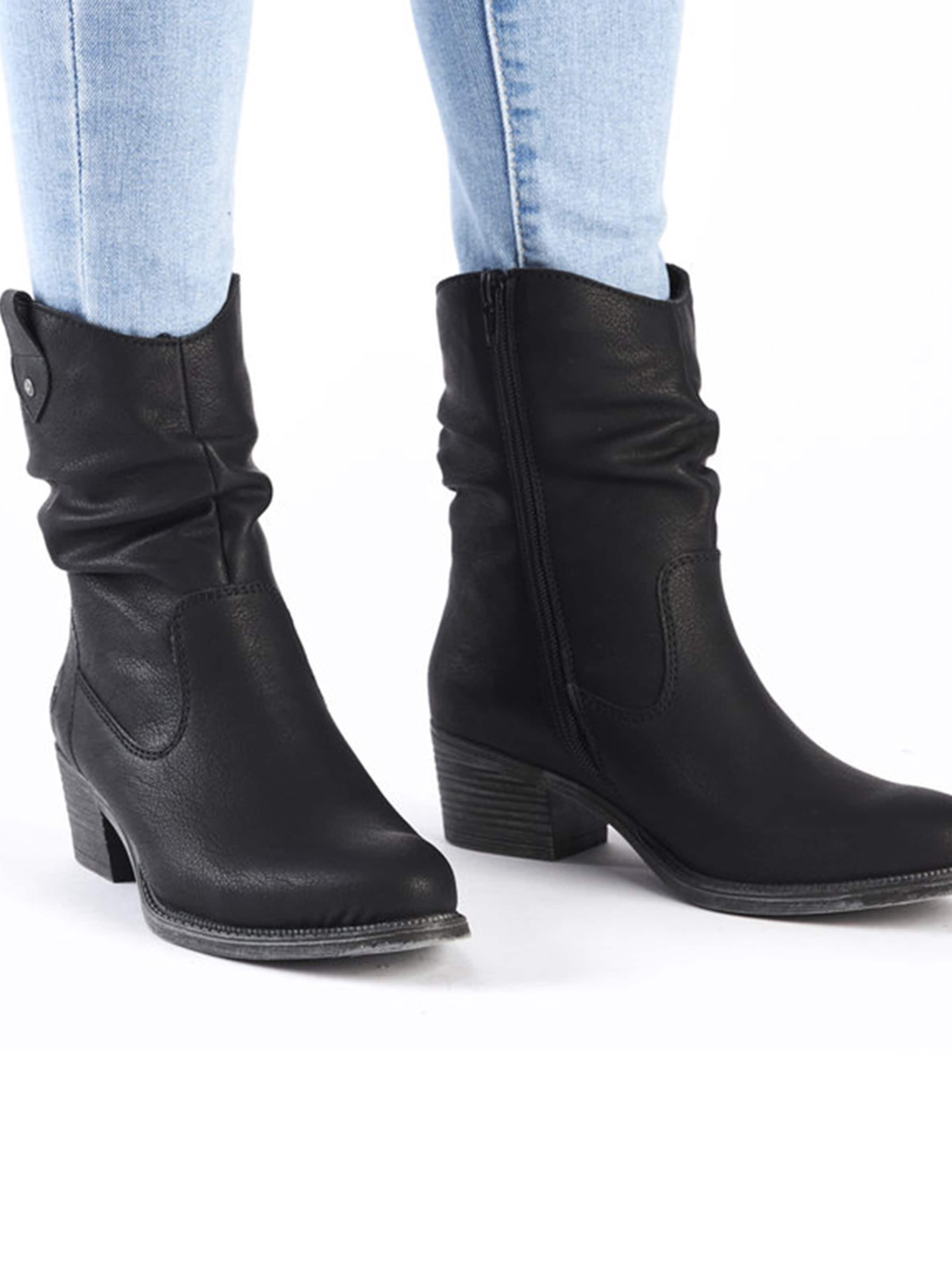 Rieker - Botim em preto