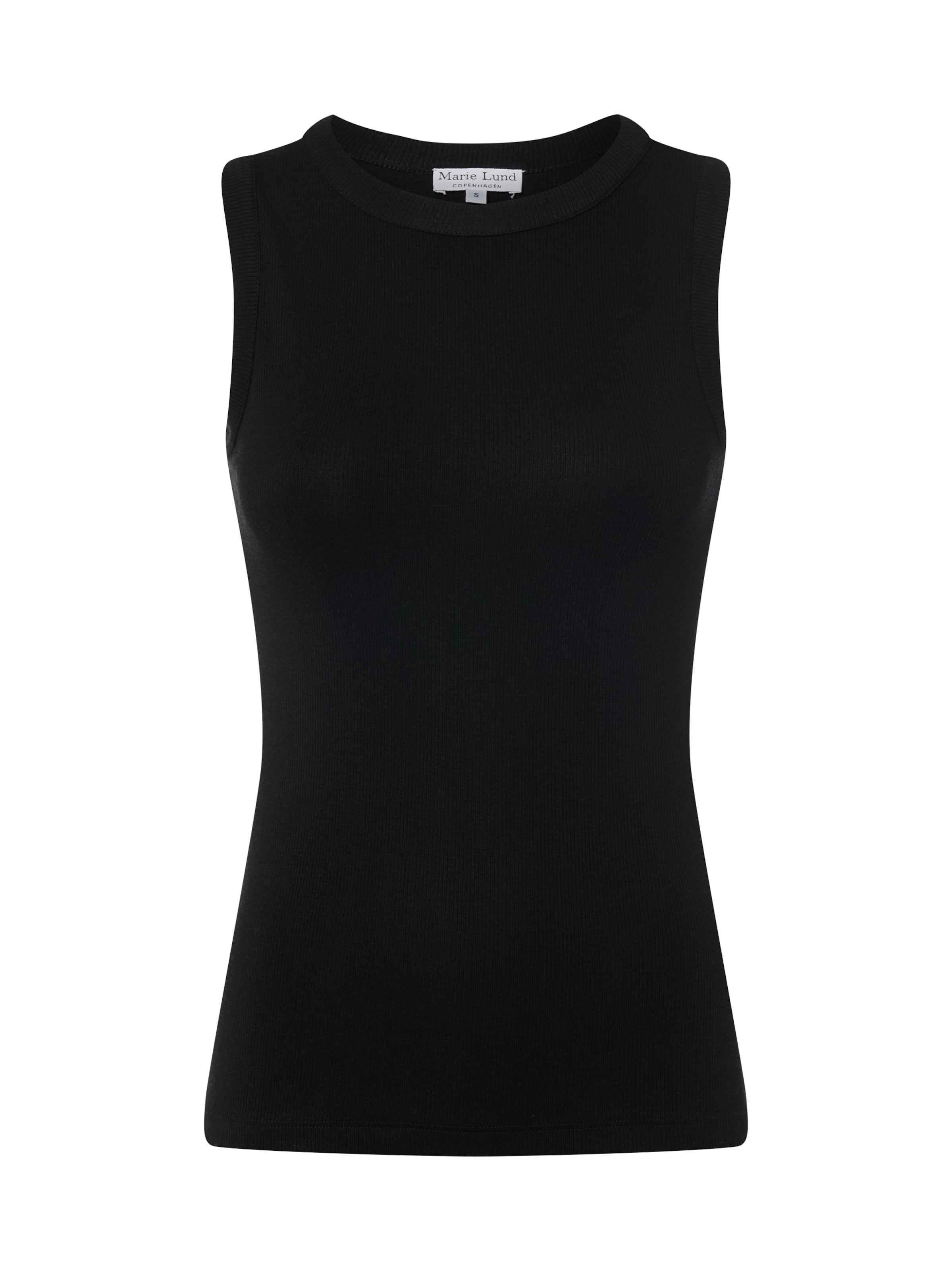 Marie Lund Top in Black: front