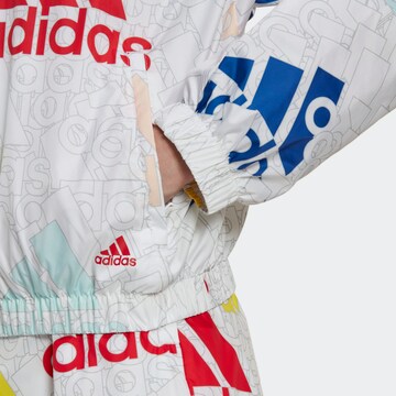 Veste de sport 'Essentials' ADIDAS SPORTSWEAR en blanc