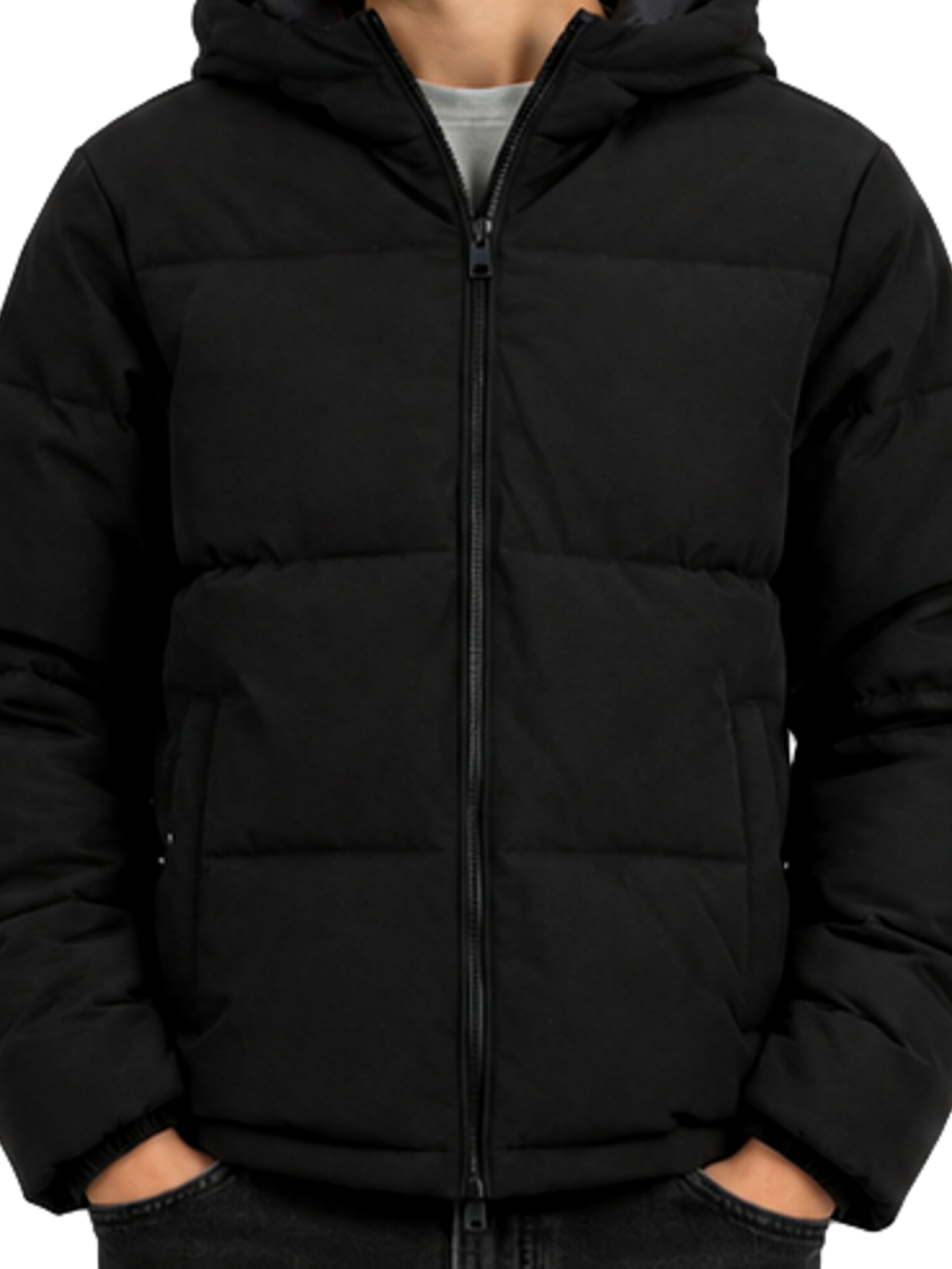 Jack & Jones Junior Winterjas 'Galaxy' in Zwart