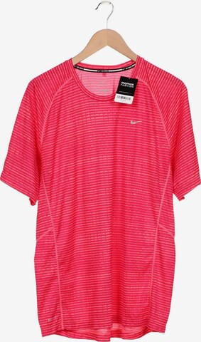 NIKE T-Shirt XL in Pink: predná strana