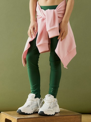 NAME IT Skinny Leggings in Groen: voorkant