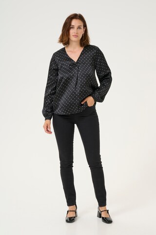 Kaffe Blouse 'KA Luna' in Zwart