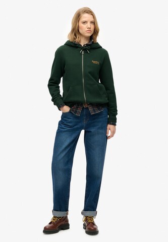 Veste de survêtement Superdry en vert