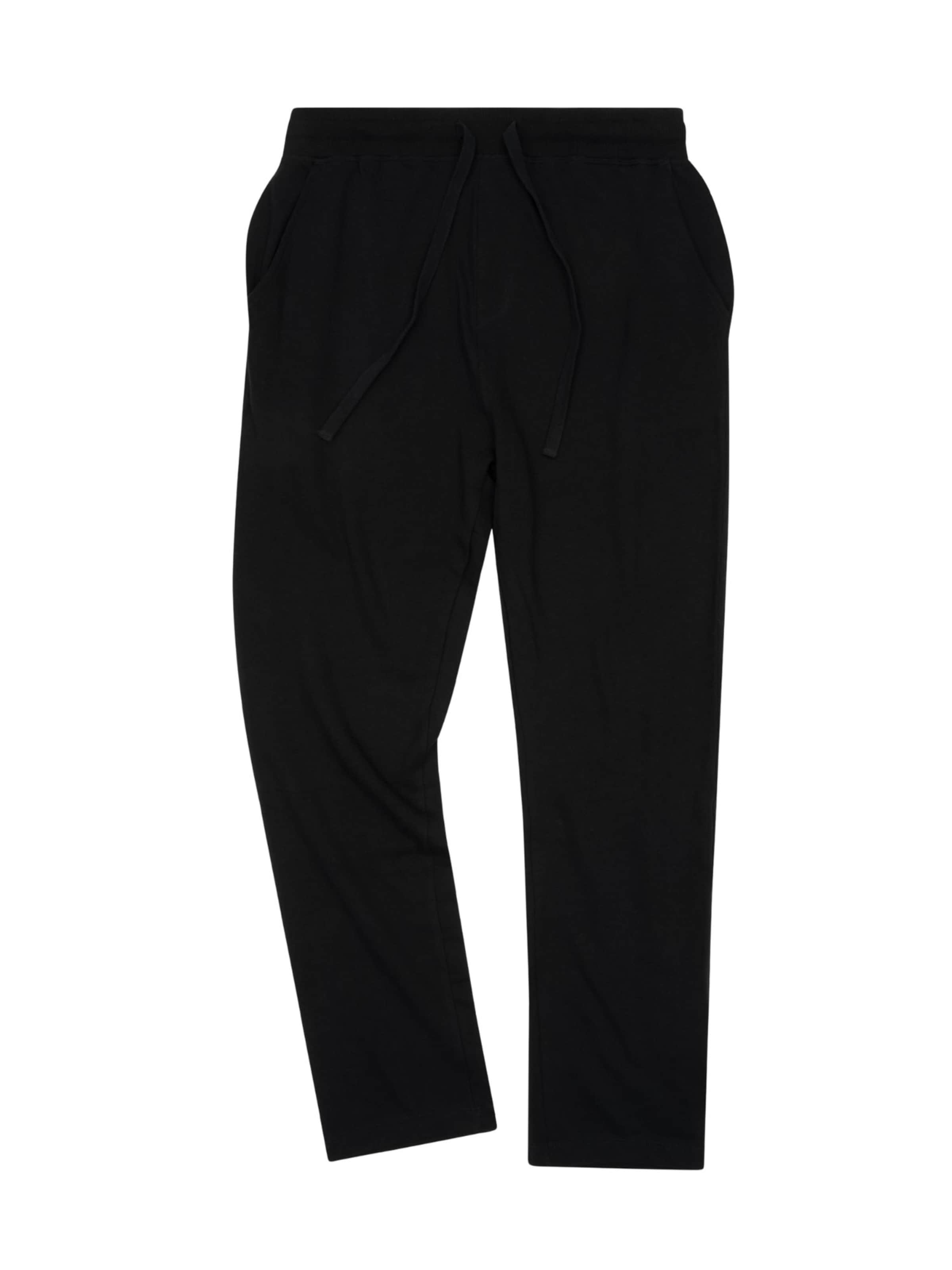 Regular Pantalon de sport 'Terry' LDB en noir : devant
